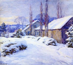 Winter Afternoon — Willard Leroy Metcalf