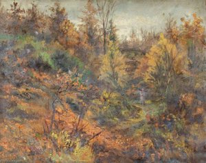 Autumn, Croham Hurst, Croydon, Surrey, North Side — William Henry Hope