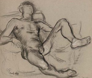 Reclining Nude - — Duncan Grant