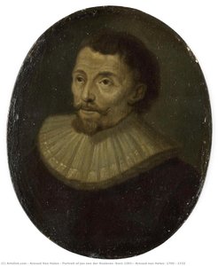 Portrait Of Jan Van Der Rosieren (born 1581), Arnoud Van Halen, 1700 - 1732 — Arnoud Van Halen