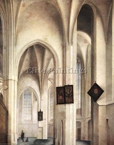 Interior Of The St Jacob Church In Utrecht — Pieter Jansz. Saenredam, Dutch Golden Age