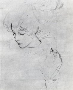 Polly Barnard (also Known As Study For Carnation, Lily, Lily, Rose) — John Singer Sargent
