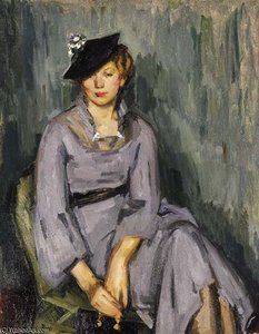 Girl In Blue — Louis Ritman
