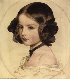 Pincess Clothilde Von Saxen Coburg — Franz Xavier Winterhalter
