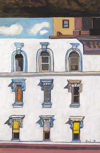 View From The Artist's Window — Alice Neel