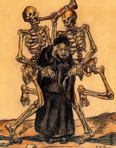 Dibujo Para 'el Fin Del Mundo' — José Gutiérrez Solana