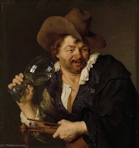 The Cheerful Musician — Arie De Vois