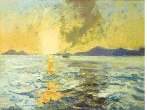 Sunset — Richard Hayley Lever
