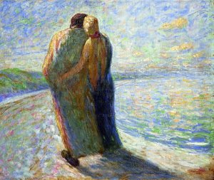 Couple On The Beach — Emile Nolde