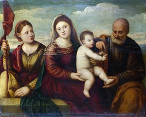 The Madonna and Child with Saints