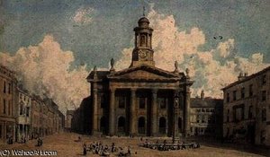 Sessions House And Market, Lancaster — William Westall, Romantic Landscape