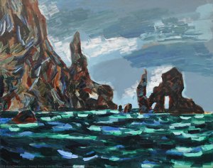 Dokdo 2 — Yong Sun Suh Or Seo Young-sun, Impressionistic Realism