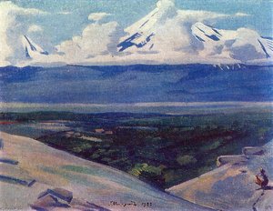 Ararat In Clouds — Martiros Sarian