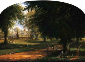 The Williams House, Deerfield, Massachusetts — Robert Havell