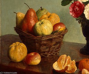 Still Life (detail 1) - — Henri Fantin-latour