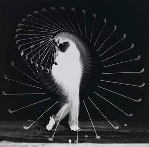 Densmore Shute Bends The Shaft — Harold E Edgerton