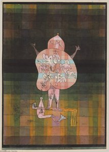 Ventriloquist And Crier In The Moor — Paul Klee