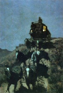 The Old Stage Coach of the Plains