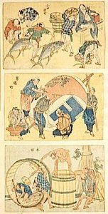 Street Scenes Newly Pubished — Katsushika Hokusai