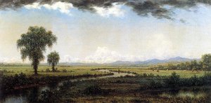 Storm Clouds Over The New Jersey Marshes — Martin Johnson Heade