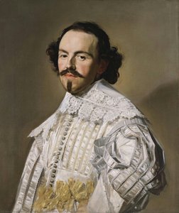 Portrait Of A Gentleman In White — Frans Hals I