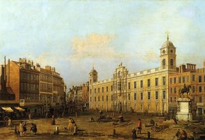 Northumberland House — Canaletto, Baroque