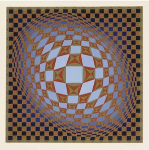 Louisiana 3 — Victor Vasarely, Op Art