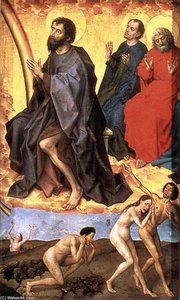 The Last Judgment (detail) (37) — Rogier Van Der Weyden, Early Netherlandish Painting