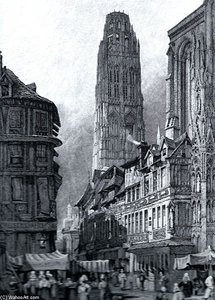 Rouen Cathedral — Samuel Prout