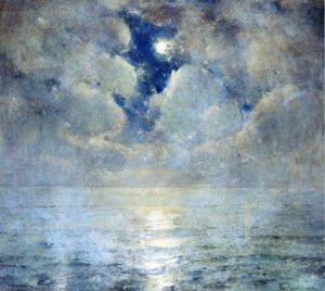Moonlight Scene — Soren Emil Carlsen