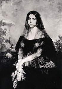Spanish Lady, (painting) — Emanuel Gottlieb Leutze, Romanticism