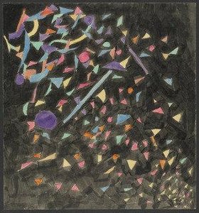 Colored Rhythm Study For The Film — Léopold Survage