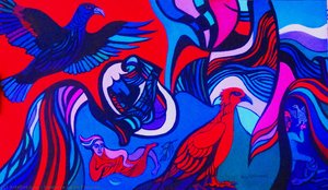 Bird Phoenix — Valetova, Magic Realism
