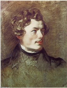 Josef Danhauser, Öl Auf Leinwand — Friedrich Ritter Von Amerling
