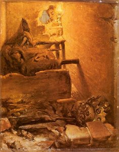 The Interior Of The Tomb — Jan Matejko, Romanticism