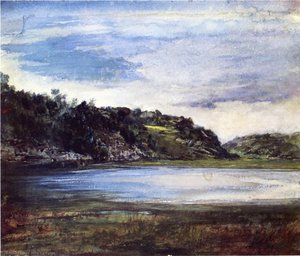 Paradise Rocks - Study At Paradise, Newport, R.i. — John La Farge