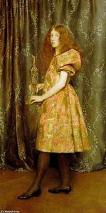 Heir To All The Ages — Thomas Cooper Gotch, Pre-raphaelite