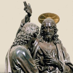Christ and Doubting Thomas (detail)