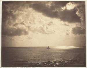 Brig On The Water — Gustave Le Gray