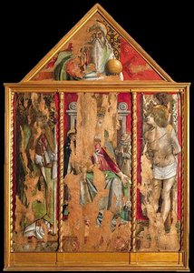 Primo Trittico Di Valle Castellana — Carlo Crivelli