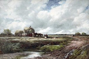 Landscape With Haymakers — Edmund Morison Wimperis