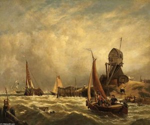 On The Scheldt — Clarkson Frederick Stanfield