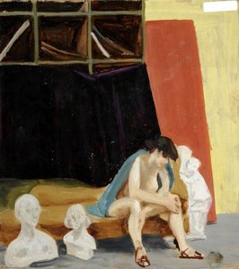 Seated Nude Female (verso) — Rosamund Ross