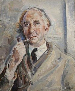 Man With A Pipe — Ethel Walker