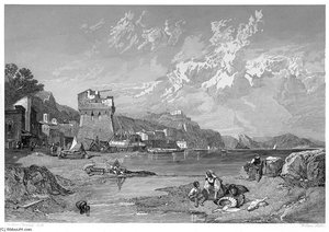 Vietri Early Proof Engraving — Clarkson Frederick Stanfield