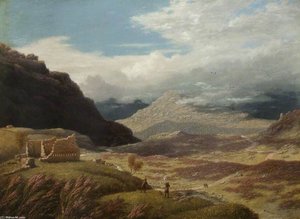 Rob Roy's Castle, Scotland — George Harvey