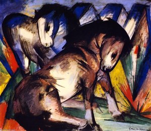 Two Horses — Franz Marc