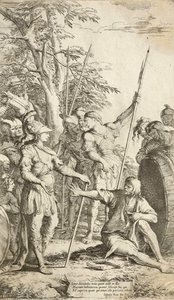 Diogenes And Alexander — Salvator Rosa