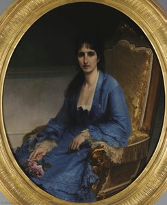 Portrait Of Countess Antonietta Negroni Prati Morosini — Francesco Hayez
