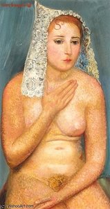 Seated Nude — Boris Dmitrievich Grigoriev